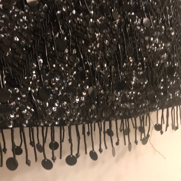 Evening Top with intricate sequence/beads - Picture 4 of 6